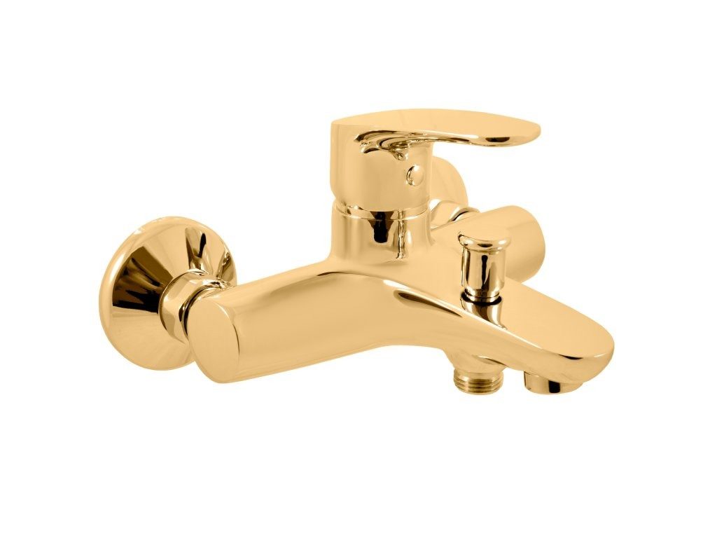 bathroom faucet gold